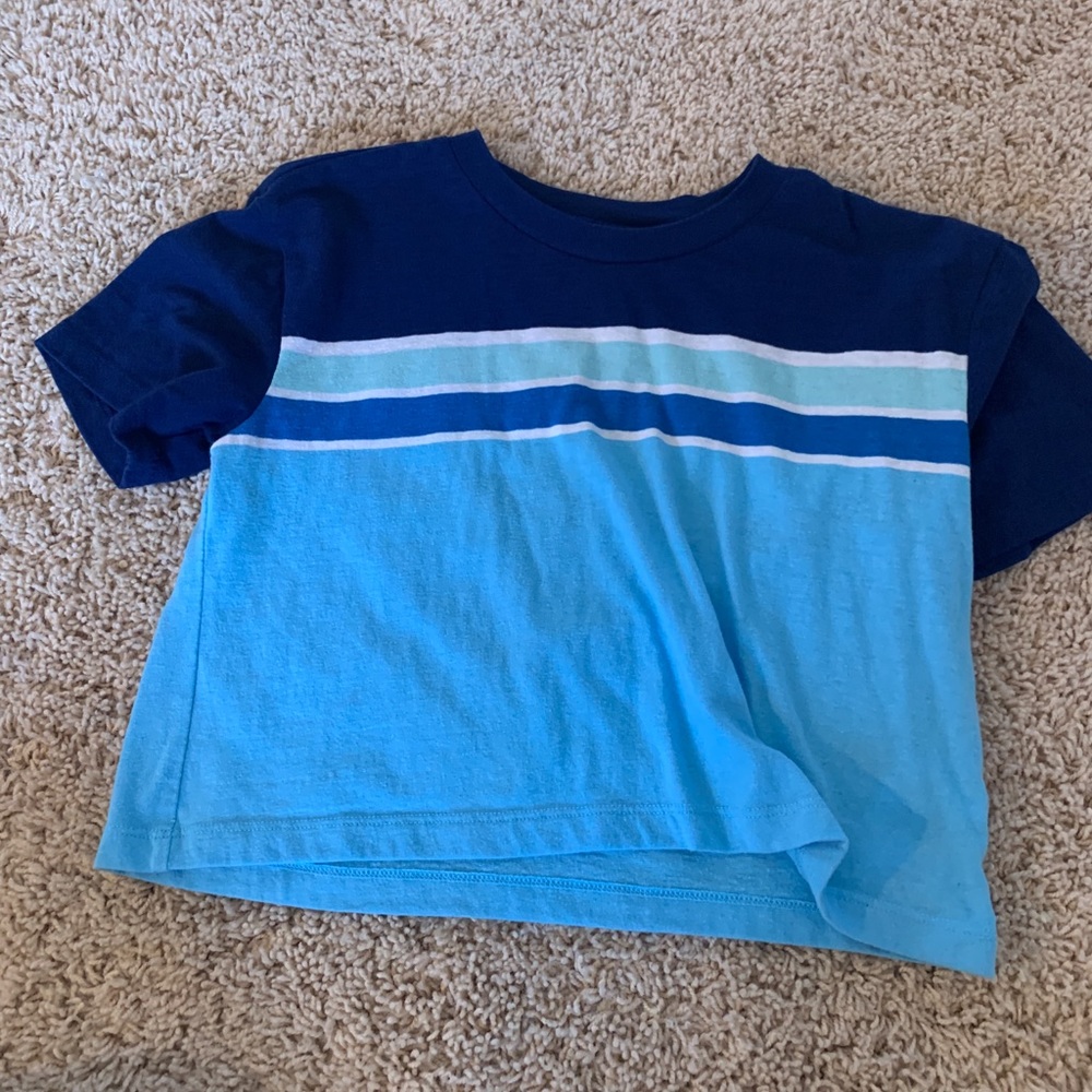 Blue striped shirt from PacSun